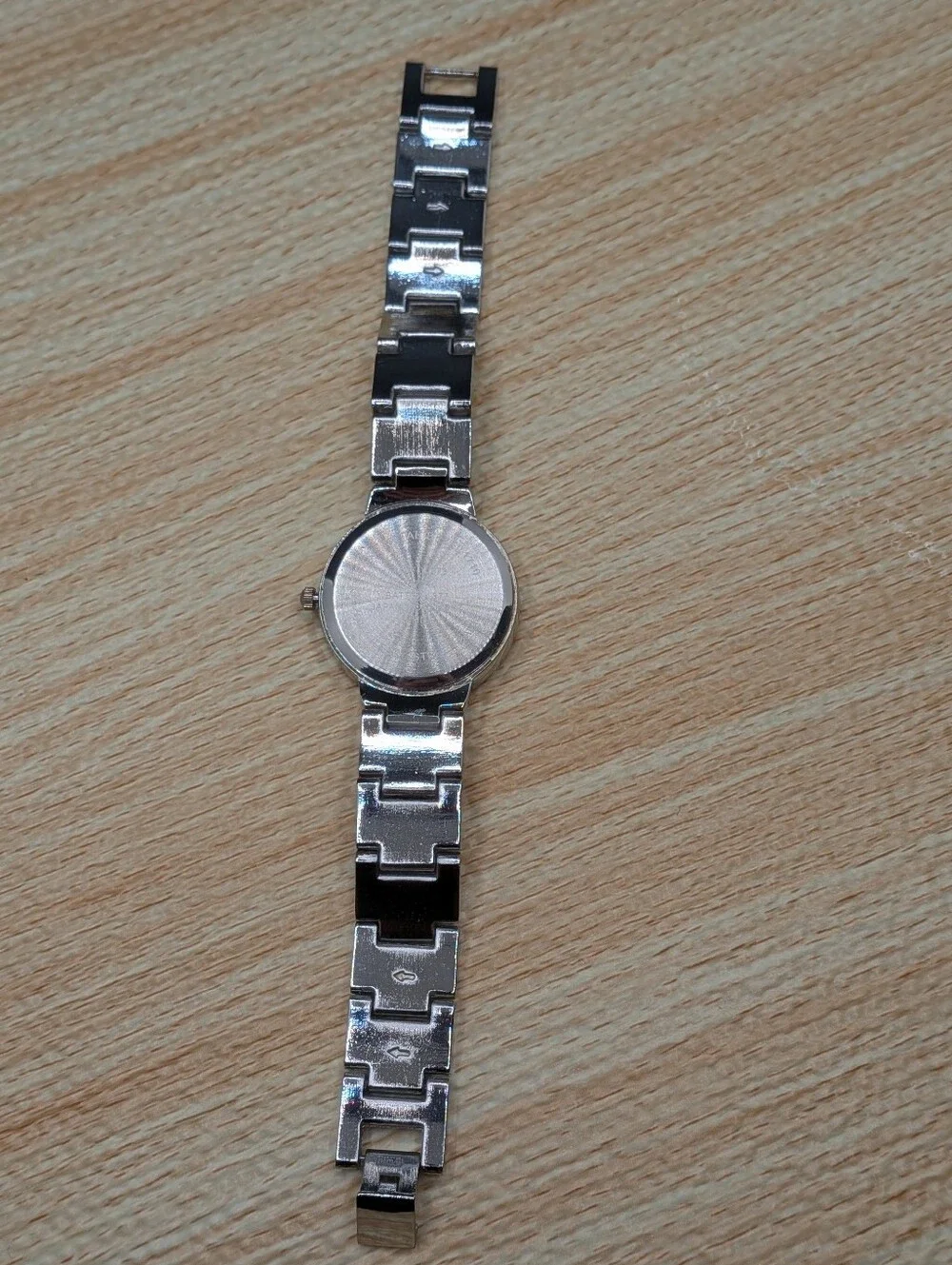 Folio Two-Tone Glitz Crystal Accent Silver and Rose Gold Watch